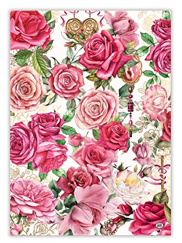 Michel Design Works Lemons Decoupage Square Holztablett WTS8 von Michel Design Works