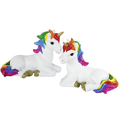 Michel Toys 522433 Dekofigur Einhorn 11,3x5 (Modell zufällig, 1 Stück) von Michel Toys