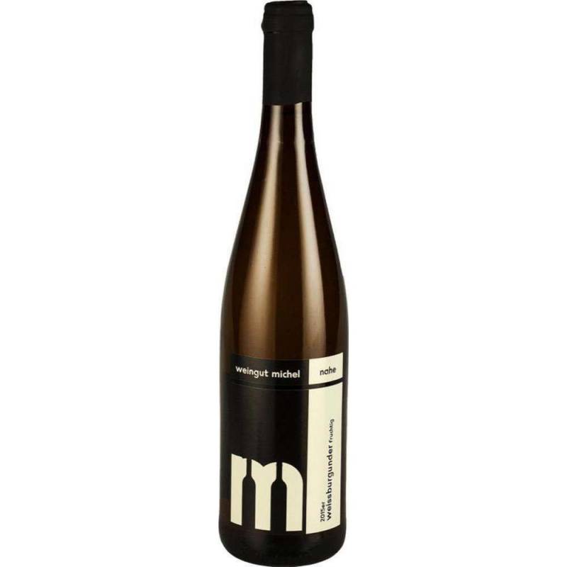 Weinhaus Michel Weißwein Weissburgunder fruchtig 0,75 l von Michel