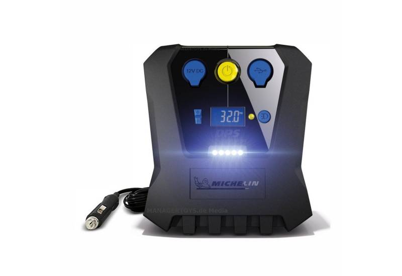 Michelin Kompressor 12 Volt programmierbar mobil beleuchtet handlicher Luftkompressor von Michelin