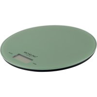 MICHELINO Küchenwaage Leonidas grün Glas D: ca. 21 cm von Michelino