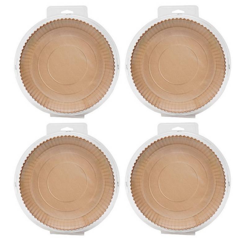 Michelino Backpapier Back-Papier für Airfryer Heißluftfritteuse Backofen Mikrowelle, mit Antihaftbeschichtung Ø 20 cm von Michelino