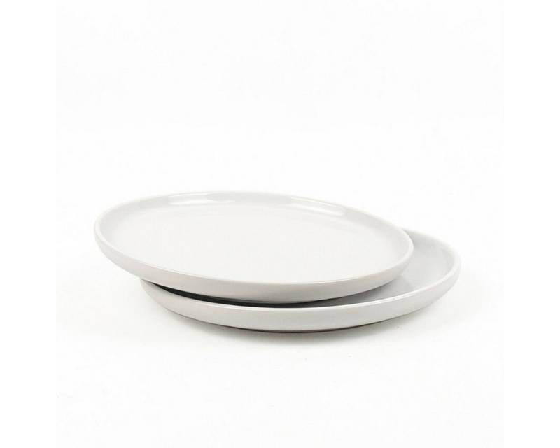 Michelino Dessertteller 2er-Set aus hochwertigem Steingut - ø20 cm, robust & pflegeleicht, (2 St), 2-teilig, Steingut, ø20 cm von Michelino