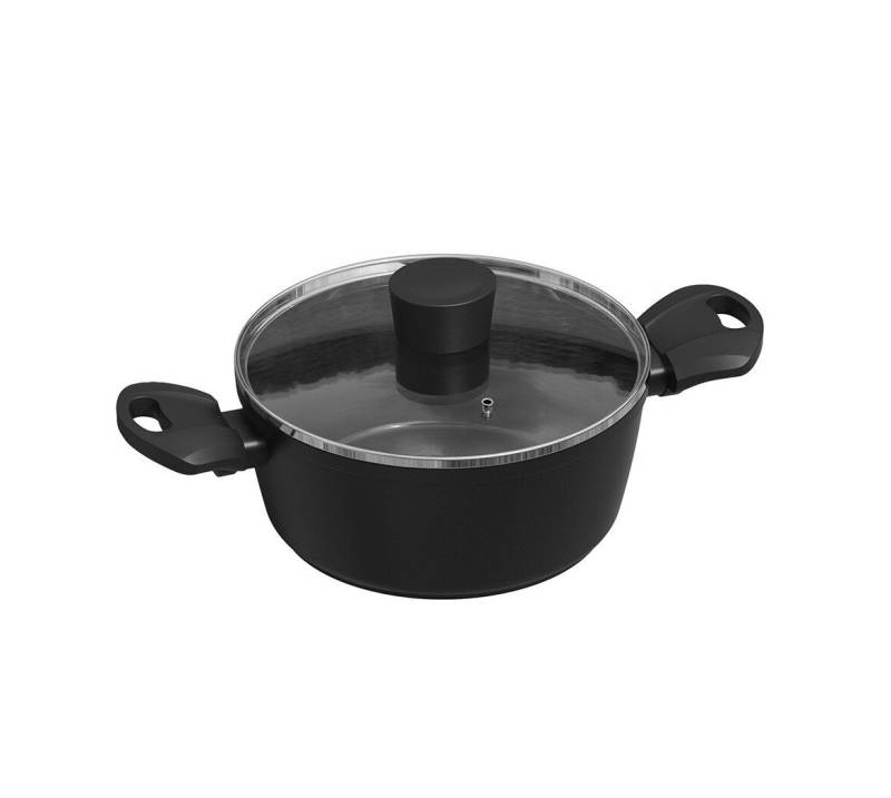 Michelino Fleischtopf New Nora Topf ø20 cm mit Deckel - Induktionsgeeignet, Aluminium (1-tlg), Antihafbeschichtung, Induktionsgeeignet von Michelino