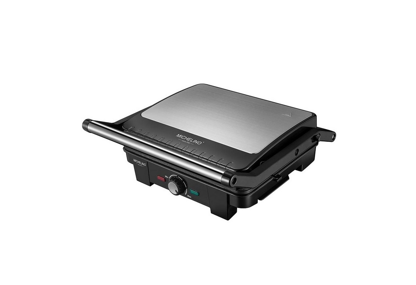 Michelino Kontaktgrill Kontaktgrill Tischgrill 2200 W, 2200 W, Elektrogrill von Michelino