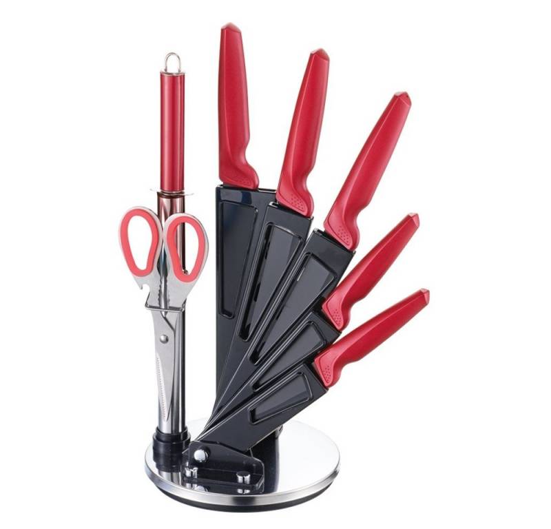 Michelino Messer-Set Michelino 8-teiliges Profi Messer-Set Messerblock sehr hochwertiges Se von Michelino
