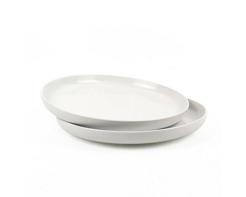 Michelino Speiseteller 2er-Set aus hochwertigem Steingut - ø27 cm, robust & pflegeleicht, (2 St), 2-teilig, Steingut, ø27 cm von Michelino