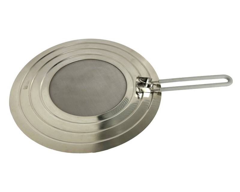 Michelino Spritzschutz mit Klappgriff aus hochwertigem Edelstahl - ø30 cm, (1-tlg) von Michelino