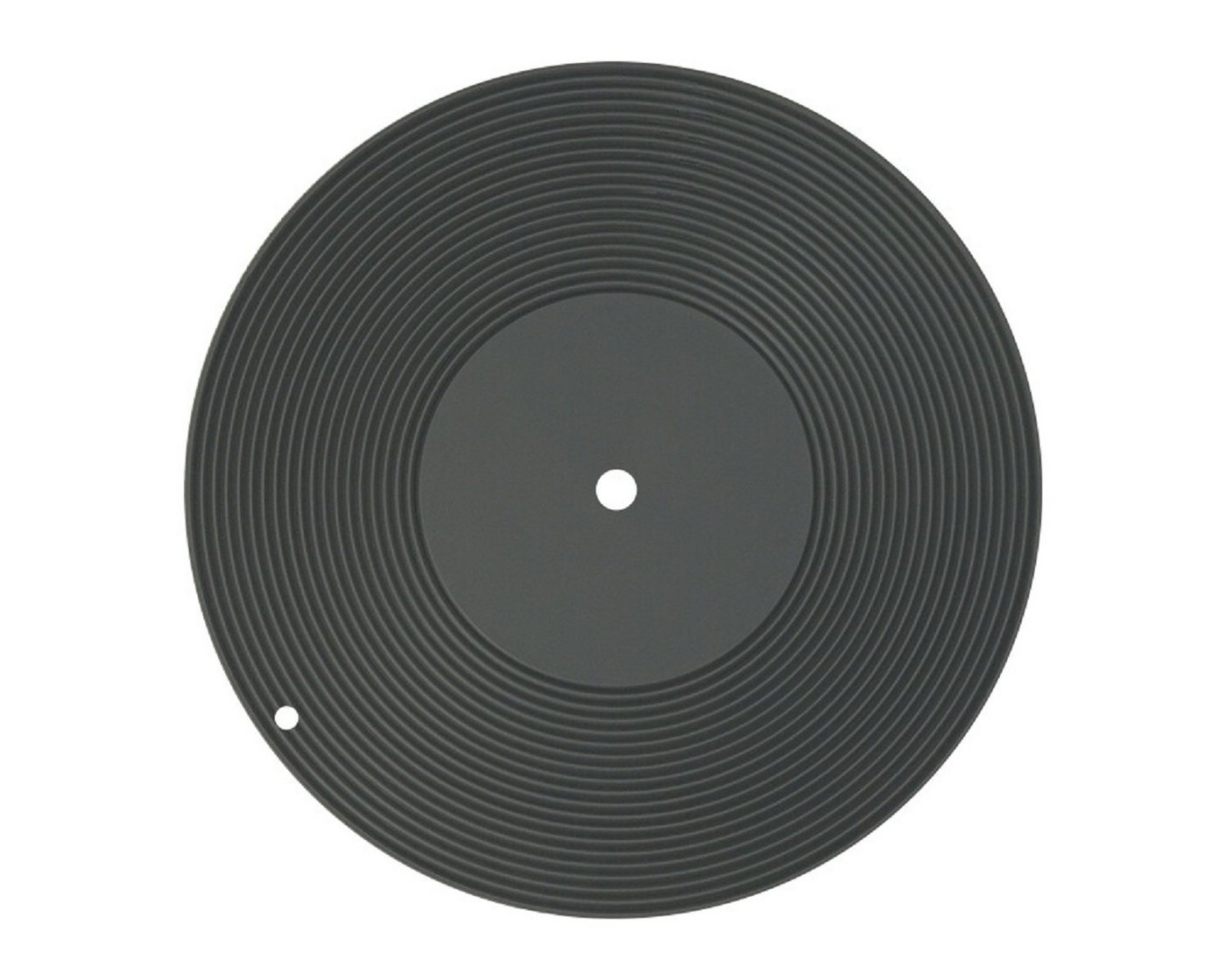 Michelino Topfuntersetzer Stilvolle runde Untersetzer (18 cm) Schwarz, 6-tlg. von Michelino