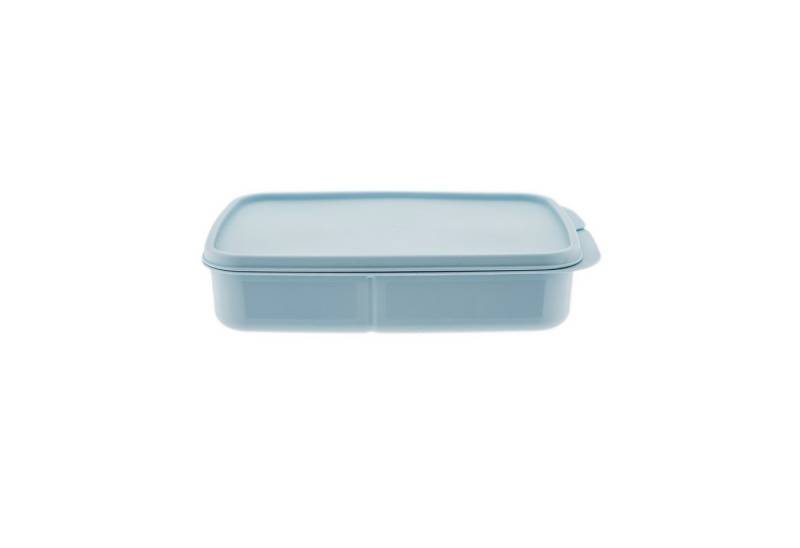 Michelino Vorratsdose mit Trennwand Brotdose – 1100 ml Frischhaltedose rechteckig, Kunststoff, (1-tlg) von Michelino