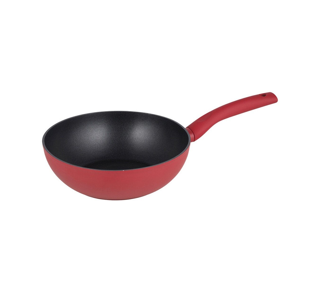 Michelino Wok Nora Wokpfanne ø28 cm - Induktionsgeeignet & Antihaftbeschichtet, Aluminium (1-tlg) von Michelino