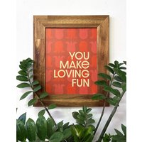 Sie Machen Liebevollen Spaß-11 X 14 Druck Sie Machen Liebevollen Spaß-11 X 14 Druck von MichelleBrusegaard