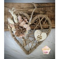 Muttertagsgeschenk | Muttertagsherz Personalisierte Geschenke Litschi-Blush von MickisHomeDeco