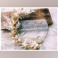 Trockenblumenkranz | Türkranz Boho von MickisHomeDeco