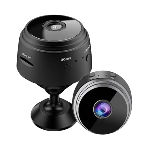 Festberg VivoCams WiFi Mini Kamera 720P HD WiFi, Kompakter Kabelloser Video Rekorder mit Audio, Baby- und Haustiersicherheit, Smart Home kompatibel von Micmetago