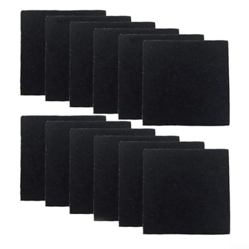 12 Stück Ersatz Aktivkohlefilter Set Geruchsfilter für SIMPLI-MAGIC Abfalleimer Filter 3,15x3,15 Zoll von Micpointik
