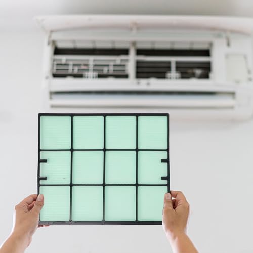 2 Stück Ersatz-Klimaanlagen-Reinigungsnetz für Daikin Klimaanlagenfilter FTXH35 FTXD35 25FV2C FTXS35DV2C, Universeller Klimaanlagenfilter, 30.8 x 27.9cm von Micpointik