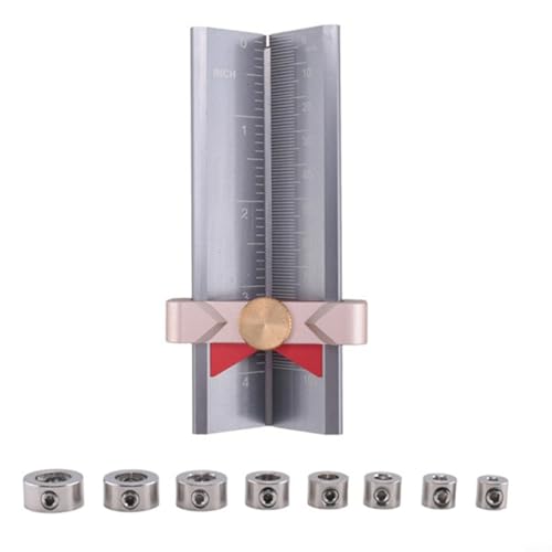 3-in-1-Messgerät mit einstellbarer Genauigkeit für die genaue Messung von Bohrerwinkel, Tiefe und Tischkreissägeblatthöhe mit dualer metrischer/imperialer Skala Holzbearbeitung Messzeug 3-in-1-Messgerät mit einstellbarer Genauigkeit für die genaue Messung von Bohrerwinkel, Tiefe und Tischkreissägeblatthöhe mit dualer metrischer/imperialer Skala Holzbearbeitung Messzeug von Micpointik