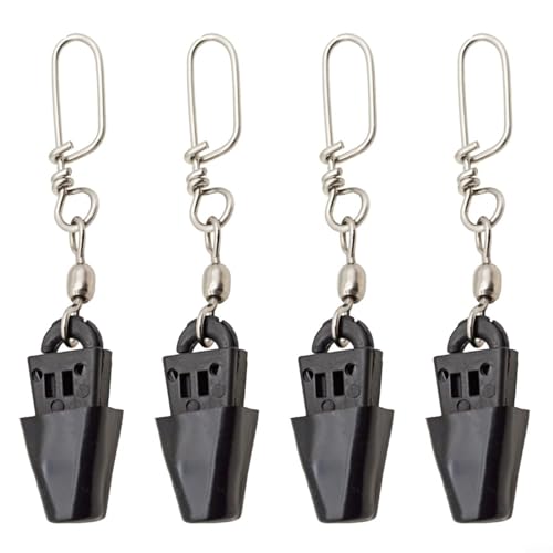 4 Stück Angeln Downrigger Kabel Terminator Kit, Trolling-Stecker für Salz Süßwasser Starker langlebiger Kunststoff Einfache Installation Quick Connect von Micpointik