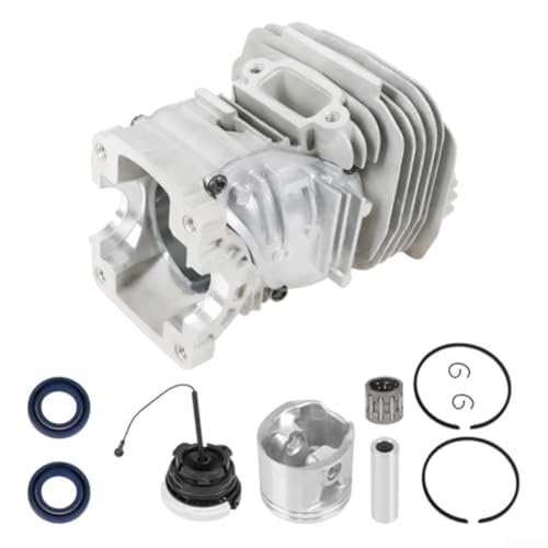 47 mm Zylinderkolbensatz für Stihl-MS291 MS291C MS271 MS271C Kettensägen mit Kolbensatz Tankdeckel Öldichtungen von Micpointik