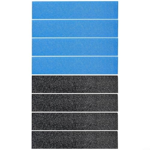 8 Stück Aktivkohlefilter Klimaanlage für Klimaanlage Filter Set mit Enzym und Aktivkohle Filter, Luftreinigung Zuhause Staub Filter Klimaanlage Zubehör von Micpointik