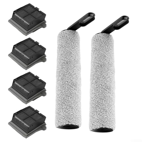 Bürstenrolle Filter Ersatzteile für Tineco-iFloor 5 Breeze Akku-Nass- und Trockensauger mit 4 Filter und 2 Bürstenwalzen Saugroboter Zubehörsets Bürstenrolle Filter Ersatzteile für Tineco-iFloor 5 Breeze Akku-Nass- und Trockensauger mit 4 Filter und 2 Bürstenwalzen Saugroboter Zubehörsets von Micpointik