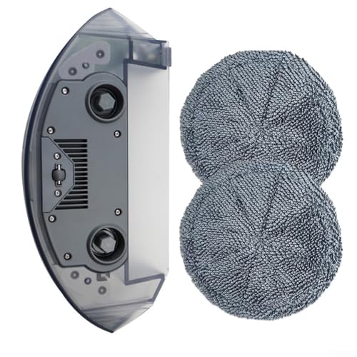 Ersatzwassertank-Wischpad-Set für Ecovacs Deebot-N9+/N9/Yeedi, Ersatz Wassertank Zubehör Mit 2 Wiederverwendbarem Wischtuch Ersatzwassertank-Wischpad-Set für Ecovacs Deebot-N9+/N9/Yeedi, Ersatz Wassertank Zubehör Mit 2 Wiederverwendbarem Wischtuch von Micpointik