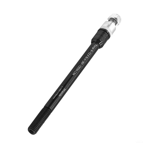 Fahrrad Anhängerkupplung Steckachsenadapter 12mm Aluminium Thru Axle 160-178mm mit Verstellbarer Länge P1.0 P1.5 P1.75 Mehrzweck Achsadapter(P1.0) von Micpointik