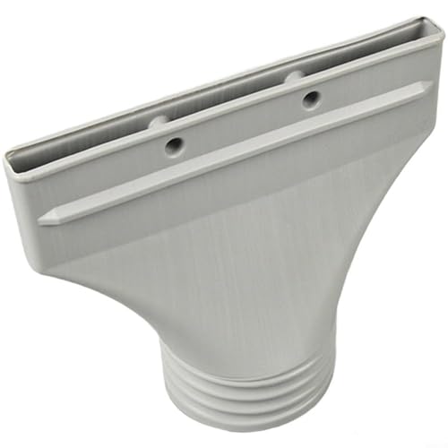 Flachschlauch Adapter für Klimaanlage Abluftschlauch - Fensteradapter für Mobiles Klimagerät Abluftkühler mit 4 Verriegelungslaschen 22x25x2cm Grau von Micpointik