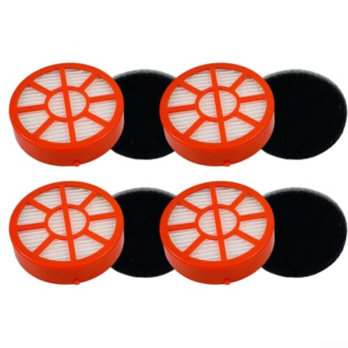 Hepa-Filter für Redkey P8 kabellosen Staubsauger, Ersatz HEPA-Filters Akku Staubsauger Mit Schaumstoff-Vorfilter(4 Stück) von Micpointik