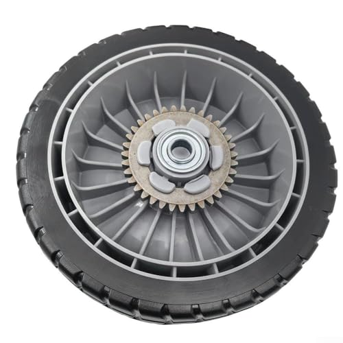 Rasenmäher Hinterrad mit Zahnrad für Honda HRR216 HRS216 HRT216 44710-VL0-L02ZB 42710-VE2-M02ZE, Kunststoffrad mit Kugellager, 8 Zoll(Hinterräder) von Micpointik