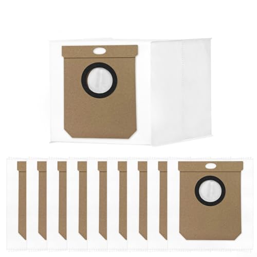 Staubbeutel für Conga 20090 ProAI InfinitySoap Cut&Spa Saugroboter Basisstation, 3L großer Kapazität Ersatzbeutel Zubehörset Ersatz Beutel Ersatzteile(10 Stück) von Micpointik