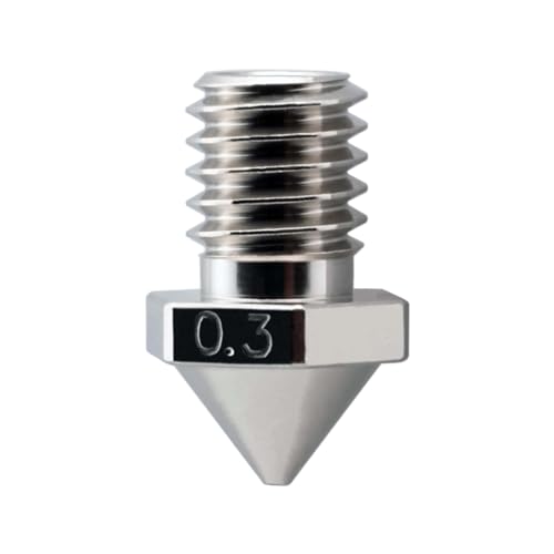 Micro Swiss Brass Plated Wear Resistant Nozzle for Flashforge Creator Pro 3-0,3 mm von Micro-Swiss