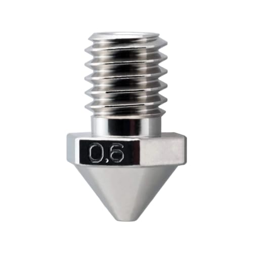 Micro Swiss Brass Plated Wear Resistant Nozzle for Flashforge Creator Pro 3-0,6 mm von Micro-Swiss