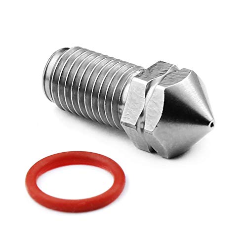 Micro Swiss Messingbeschichtete verschleißfeste Düse für Ultimaker 3 UM3 0,4 mm von Micro-Swiss