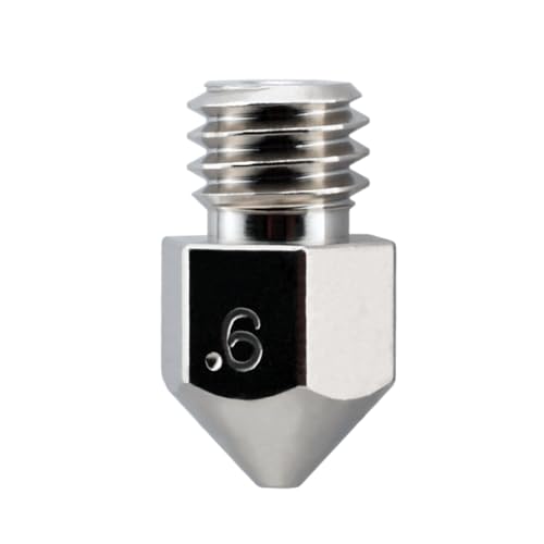 Micro Swiss Plated Wear Resistant Nozzle MK8 MakerBot, CraftBot, BQ Witbox, BQ Prusa I3 Hephestos 0.6mm von Micro-Swiss