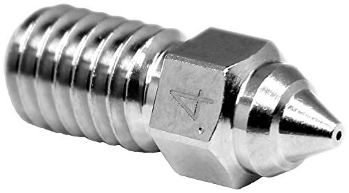 MicroSwiss Düse 0.4mm für Creality Ender7 Brass Plated Wear Resistant Nozzle M2609-04 von Micro-Swiss