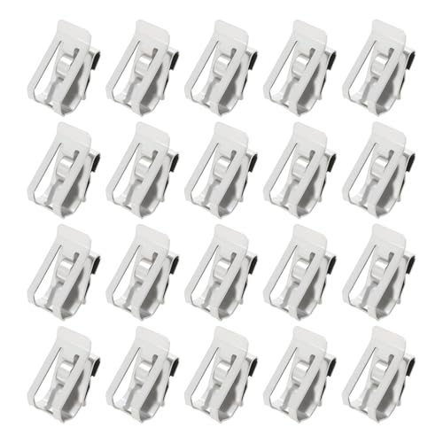 Micro Traders 100 Stück Solarpanel Kabelclips Edelstahl geeignet für 2x4mm² - 6mm² Photovoltaikkabel Micro Traders 100 Stück Solarpanel Kabelclips Edelstahl geeignet für 2x4mm² - 6mm² Photovoltaikkabel von Micro Traders