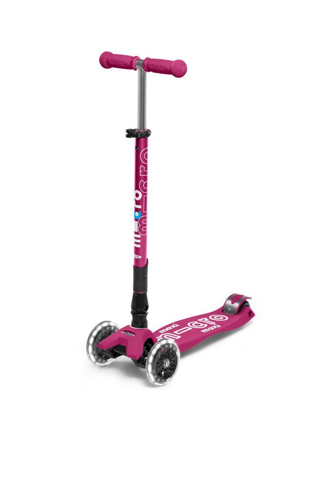Micro Dreiradscooter maxi micro deluxe foldable LED von Micro