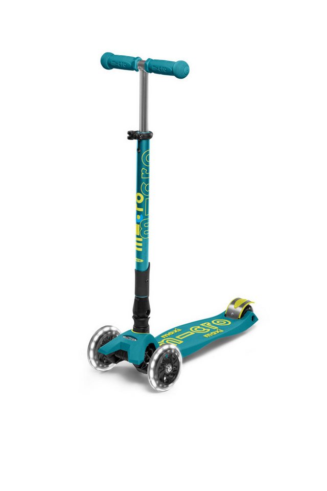 Micro Dreiradscooter maxi micro deluxe foldable LED von Micro