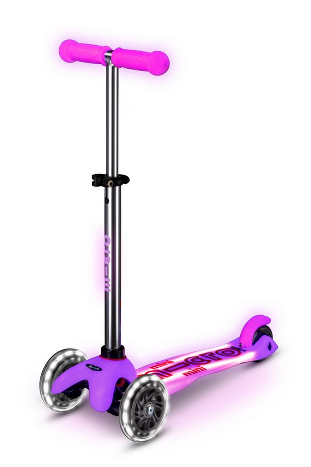Micro Miniscooter mini micro deluxe glow LED plus von Micro
