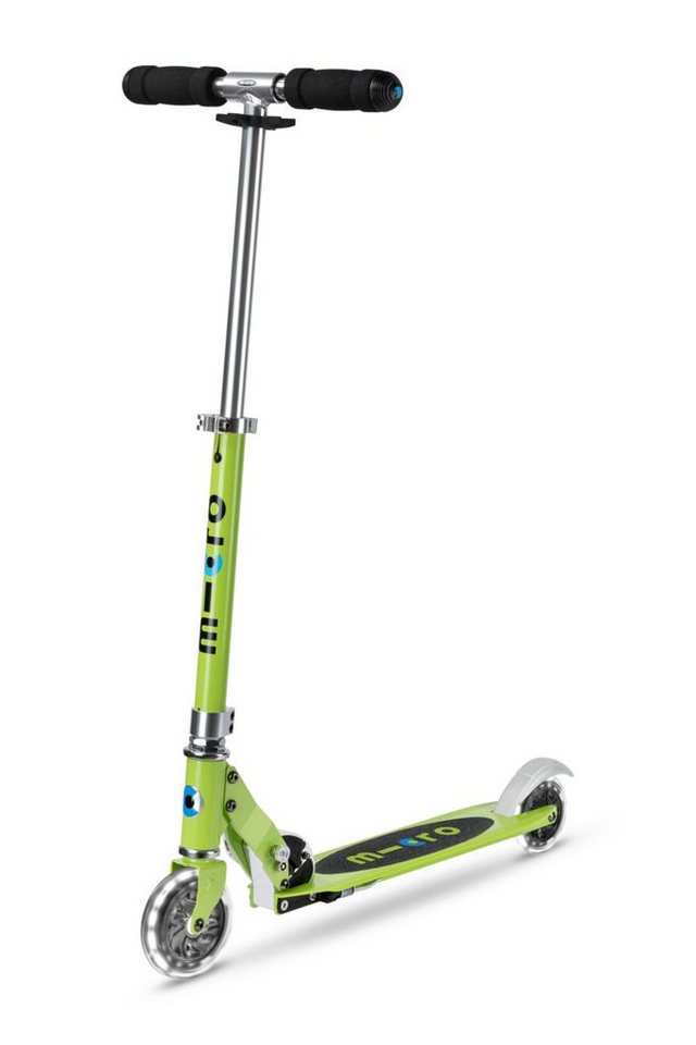 Micro Scooter micro™ Sprite LED Rollen, Kinderscooter klappbar & höhenverstellbar von Micro