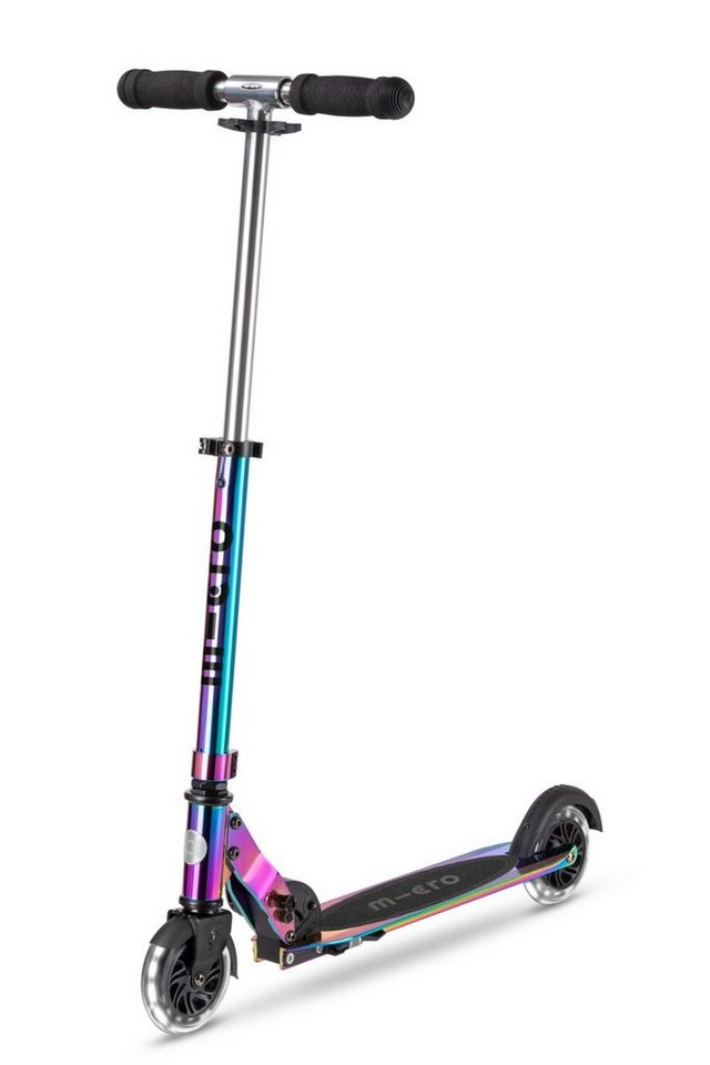 Micro Scooter micro™ Sprite LED Rollen, Kinderscooter klappbar & höhenverstellbar von Micro