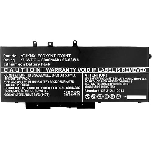 MBXDE-BA0145 Notebook-Akku - Komponente für Notebook, Dell Latitude 14 5491 15 5591 5280 5290 5480 5490 5495 5580 5590 Precision 3520 3530 von Micro Battery