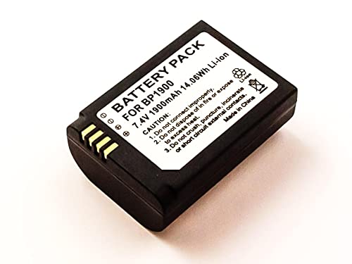 MicroBattery Battery for Digital Camera 14Wh Li-ion 7.4V 1900mAh, MBDIGCAM0018 (14Wh Li-ion 7.4V 1900mAh) von MicroBattery