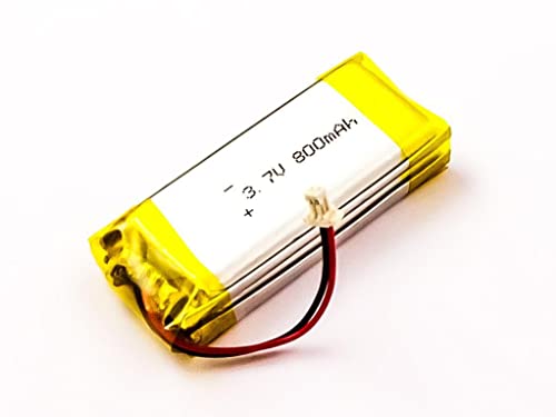MicroBattery Battery for Headset 3.0Wh Li-Pol 3.7V 800mAh, MBHS0003 (3.0Wh Li-Pol 3.7V 800mAh) von MicroBattery