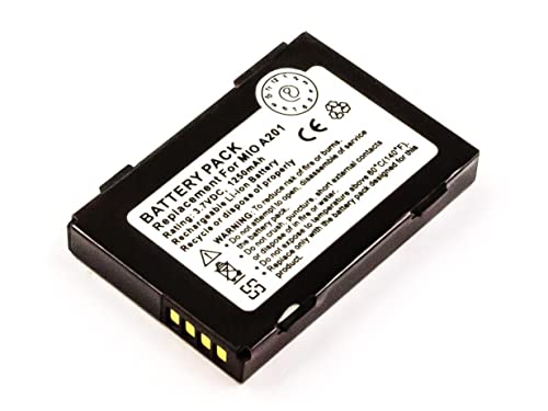 MicroBattery Battery for PDA 4.6Wh Li-ion 3.7V 1250mAh, MBPDA0006 (4.6Wh Li-ion 3.7V 1250mAh) von MicroBattery