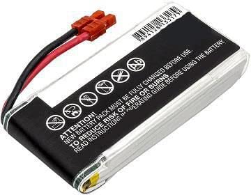 MicroBattery Battery for Syma RC Hobby 4.44Wh Li-Pol 3.7V 1200mAh, MBXRCH-BA093 (4.44Wh Li-Pol 3.7V 1200mAh for Syma X5HC, X5HW, X5UW) von MicroBattery