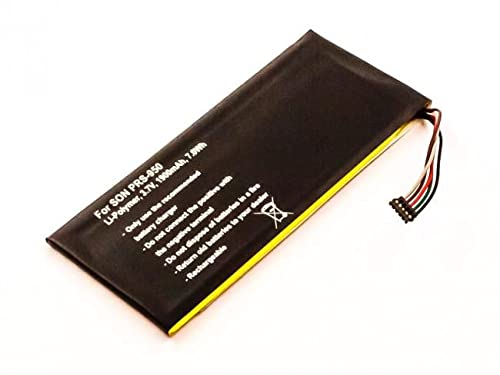 MicroBattery Battery for Tablet and eBook 7Wh Li-Pol 3.7V 1900mAh, MBTAB0034 (7Wh Li-Pol 3.7V 1900mAh) von MicroBattery