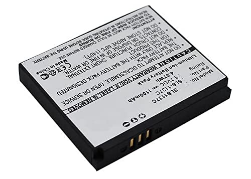 MicroBattery Camera Battery for Samsung 4.1Wh Li-ion 3.7V 1100mAh, MBXCAM-BA371 (4.1Wh Li-ion 3.7V 1100mAh Black, Digimax i7) von MicroBattery